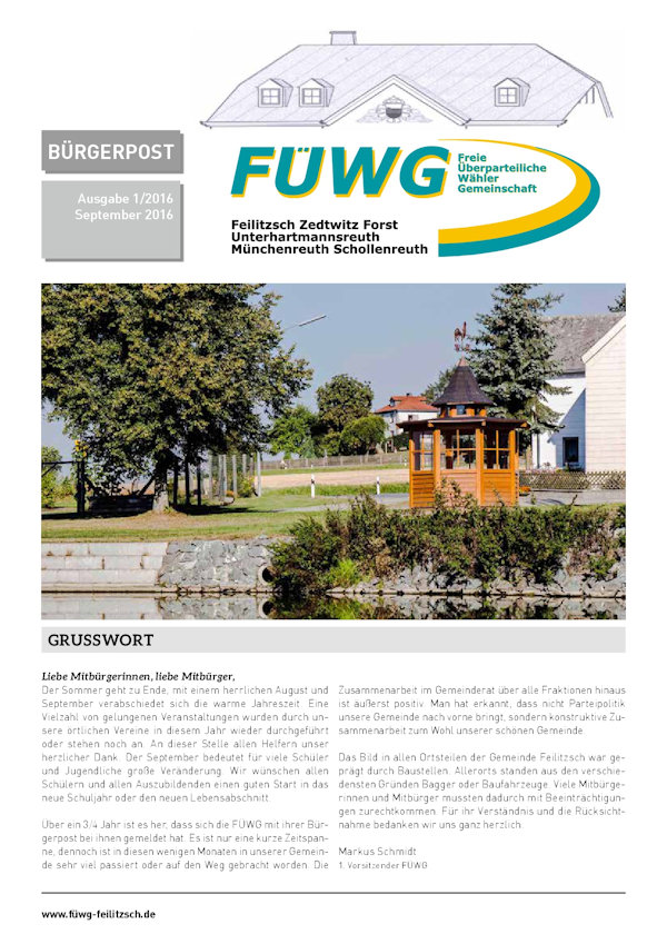 FÜWG Bürgerpost